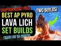 Outriders - BEST AP PYROMANCER LAVA LICH SET BUILD - FAST CLEAR SPEED + ERUPTION BURST DAMAGE GUILDS