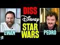 Pedro Pascal & Ewan McGregor DISS Disney's Sequel Trilogy + Reveal Star Wars Secrets!