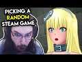Playing RANDOMLY SELECTED Steam Games! - Funny Horror & Jiggle Physics
