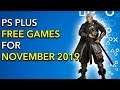PS Plus Free Games for November 2019! - Nioh and Outlast 2