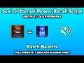 Seal of Eternal Flower Recall (On Blazing West Recall) Script | Full Effects! | Mobile Legends