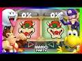 Super Mario Party Minigames #245 Boo vs Waluigi vs Donkey Kong vs Koopa troopa