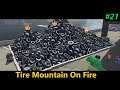 Tire Mountain On Fire | LEGO MARVEL Super Heroes | 21
