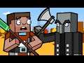 Vindicator & Pumpkin Pastures | Block Squad (Minecraft Animation)