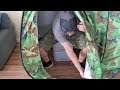 Best Portable Toilet Shower Quick Popup Tent for Camping , easy to open and close !