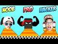 BOCIL NOOB VS PRO PLAYER VS FROST DIAMOND HACKER SIAPA YANG PALING HEBAT DI DRAW CLIMBER!