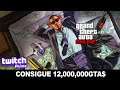 Como Conseguir 12,000,000$ DINERO GRATIS en GTA 5 Online! (Recompensa Twitch Prime) Dinero Infinito