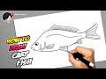 How to draw Carp Fish