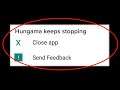 How To Fix Hungama Keeps Stopping Error Android & ios - Fix Hungama App Not Open Problem