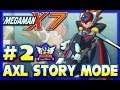 Mega Man X Legacy Collection 2 PS4 (1080p) - Mega Man X7 UK Edition Axl Story Part 2