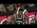 NBA 2K21 Playoffs mode gameplay: Milwaukee Bucks vs Brooklyn Nets - (Xbox One HD) [1080p60FPS]