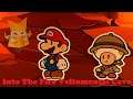 Paper Mario: The Origami King: Blind Playthrough(Part 23)-Into The Fire Vellumental Cave