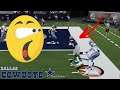 **THE GREATEST TOUCHDOWN I EVER SEEN** DALLAS COWBOYS THEME TEAM GAMEPLAY! MADDEN 21!