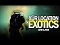 Xur Location & Exotics 6-5-20 / June 5, 2020 [Destiny 2]