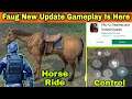 Faug Game | Faug Player Horse Ride Gameplay Is Here | Faug Game Update | Faug Game Control | Faug