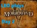 LEO plays Morrowind day by day  Day 2  combat is tricky