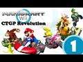 Mario Kart Wii CTGP Revolution - Part 1 - Wir fahren Custom Strecken! [German]