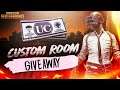 🔴 PUBG MOBILE : UNLIMITED CUSTOM ROOMS WITH UC GIVEAWAY || PUBG PAKISTAN || #SYEDSGAMING