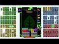 the tetris line clear sends 8 lines in tetris 99 teams!!