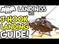 ArmA 3 Helicopter Landings Guide 101 ► How to Land Fast! (THE J-HOOK LANDING)