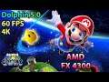 Dolphin 5.0 • 60FPS • 4K | Super Mario Galaxy - FX 4300 | GTX 1660 Super