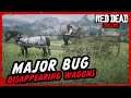 REPORTS of a MAJOR BUG in Red Dead Online - Disappearing Wagons!!!!