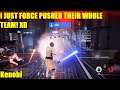 Star Wars Battlefront 2 - Obi Wan Kenobi pushes his way through the Death Star II!