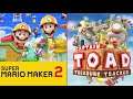 Super Mario Maker 2 - 3D World Airship Theme + Edit + Blizzard on the Star Express (Captain Toad)