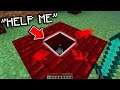 We found a Strange Hole on the Dark Web Minecraft Server... (Scary Minecraft Video)