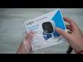 ASMR unboxing TP-Link Tapo C100 security cam