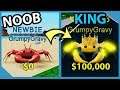 Becoming The King Crab In Roblox