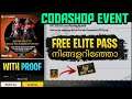 FREE ELITE PASS, HOW TO PARTICIPATE CODA SHOP EVENT || full details in Malayalam || Gwmbro