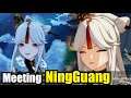 Genshin impact - NingGuang First meetup 1.1 Story (Japanese & Chinese Dubbed)