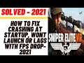 How to Fix Sniper Elite VR Crashing at Startup, Won't Launch or Lags with FPS Drop -2021