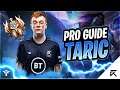 How To Play Taric | League Of Legends Pro Support Guide | ft. Tore