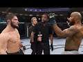 Khabib Nurmagomedov vs Yoel Romero (EA Sports UFC 4)