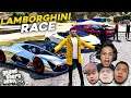 Lamborghini Racing ng BILLIONAIRE GANG | GTA V