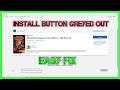 Minecraft Dungeons No Option To Install From Microsoft Store Easy Fix - Install Button Greyed Out