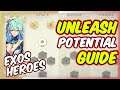 Unleash Potential Guide | Who To Focus First? Exos Heroes