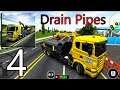 Drive Simulator 2020 - Level 4 | Drain Pipes Delivery Gameplay