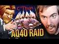 INSANE LOOT! Asmongold First AQ40 Raid On Stream - Classic WoW | ft. Mcconnell