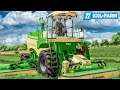 LS22 XXL Farm #2: Großes Gerät: KRONE BiG M 450 im Einsatz auf der Wiese! | FARMING SIMULATOR 22