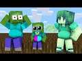 Monster School : STRONG ZOMBIE BABY CHALLENGE - Minecraft Animation