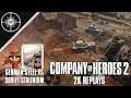 Panther Force vs Soviet Stalinium! - Company of Heroes 2 Replays #66