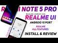 Realme UI Port Rom For Redmi Note 5 Pro | Android 10 | Install & Review | Port From Realme Narzo 20A