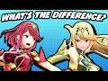 What's the Difference between Pyra and Mythra? (SSBU)