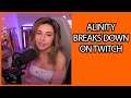 Alinity Breaks Down On Twitch