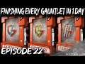 FINISHING EVERY GAUNTLET IN 1 DAY! NO MONEY SPENT EPISODE 22 [MADDEN 20 ULTIMATE TEAM]