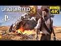 Uncharted 3 PS5 Gameplay [4K 60FPS] Part 1 - Another Round