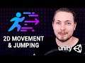 2D CHARACTER MOVEMENT IN UNITY ๐ฎ | Rigidbody2D Movement And Jumping In Unity | | Unity Tutorial